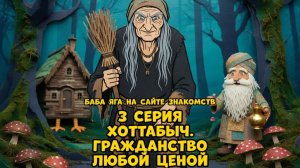 Баба Яга на сайте знакомств. 3 серия. Хоттабыч ищет гражданство