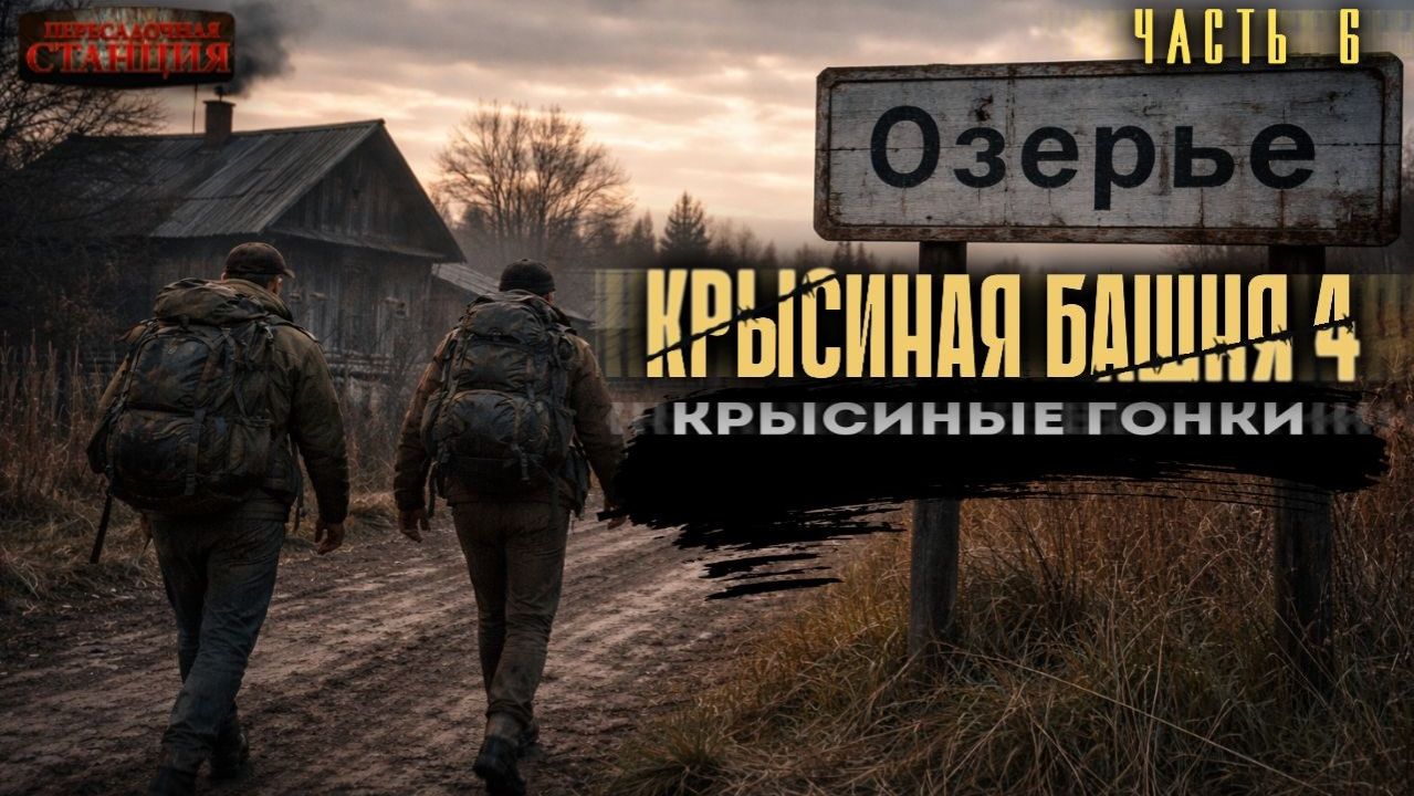 Крысиная башня 4 Крысиные гонки Часть 6 - Павел Дартс. Аудиокнига постапокалипсис. Выживание. БП