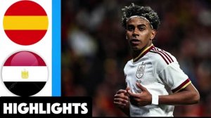 Испания — Египет. Обзор товарищеского матча