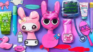 SPRUNKI МАМА ПИНКИ РОДИЛА 👶🏻малышку МЕЛОДИ 🌸