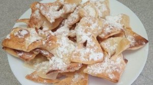 РЕЦЕПТ...ВТОРОЙ ВКУСНЕЙШИЙ РЕЦЕПТ ХВОРОСТА..ОЧЕНЬ ВКУСНЫЙ ХВОРОСТ...ПОПРОБУЙТЕ И ПОЛЮБИТЕ ЕГО.