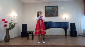 Андреева Тамара  9 лет. "Иван-чай". Преподаватель Богданова Е. В.