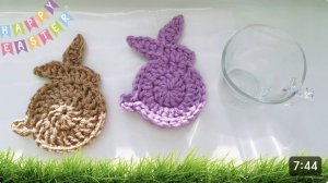 Пасхальный ЗАЙЧИК крючком