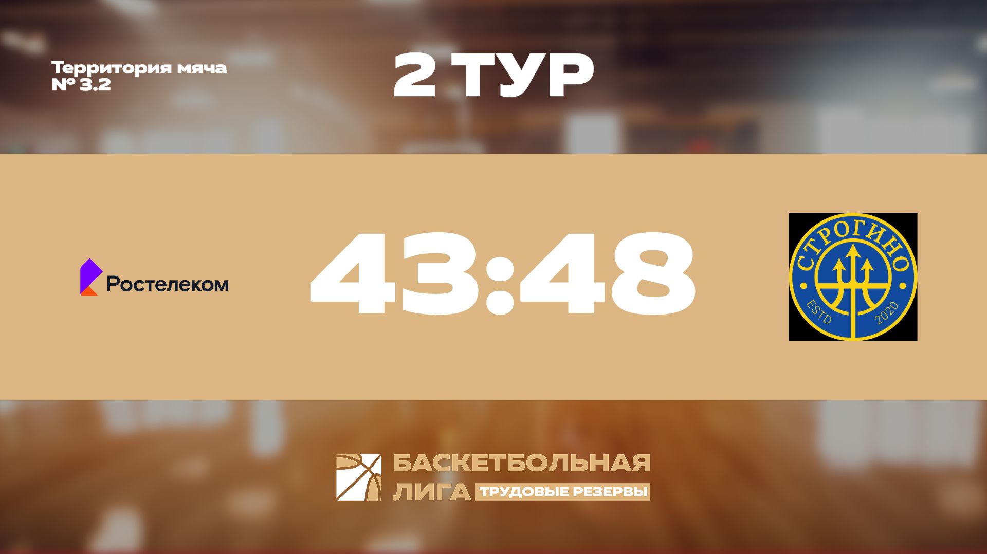 Обзор | 2 тур | Ростелеком - Строгино