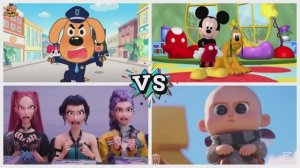 Волшебное приключение: ДЕМОНОБОРЦЫ против ШЕРИФА ЛАБРАДОРА и МИКИ МАУСА! ✨