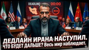 ⏳ Мохаммед Маранди | Дедлайн Ирана истёк. Мир замер. Что будет в следующие 24 часа?
