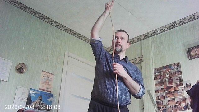 Комнатный запуск БезМоторноКордовой АвиаМодели