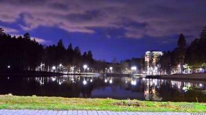 2026/4/7: Таймлапс захода Венеры над Лесным (10 минут за 80 секунд) и сигнал воздушной тревоги