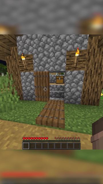 Упавшая Дверь в Майнкрафте!