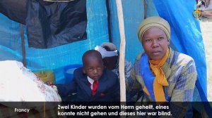 Два исцеления - поворотный пункт в жизни одной семьи - интервью на Богослужении исцеления в Кении