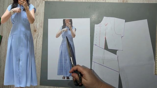 Моделирование. Платье, которое стройнит и выглядит дорого. Выкройка № 2016.