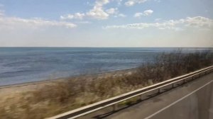 Дорога на юг Сахалина. Охотское море