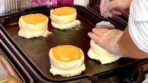 Как приготовить превосходные блины из лучших ингредиенто, Японская уличная еда