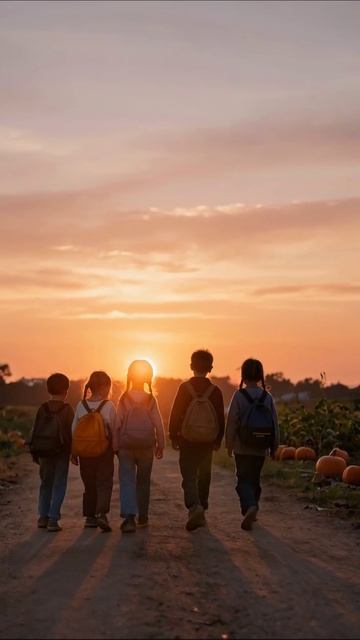 Неизвестное будущее: Тени на закате #детство #с грустью #утерянные мечты