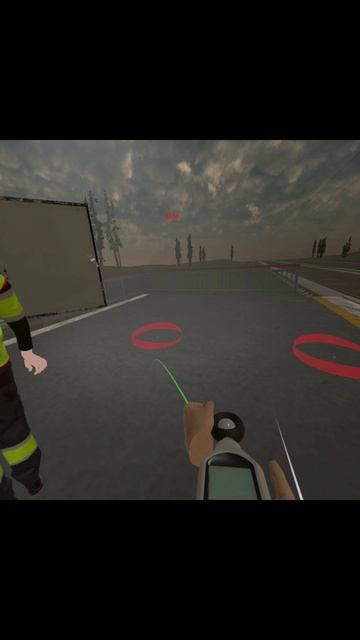 Замеры освещенности пассажирской платформы (обучение)