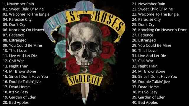 Guns N’ Roses - Лучшие песни и хиты