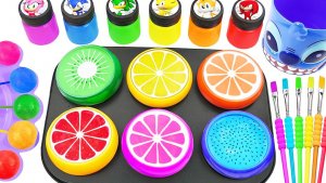 Мультики для малышей. Яркие чупики, фрукты и кисточки. Мультики для детей смотреть онлайн.