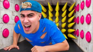 24 ЧАСА В ОПАСНОМ БУНКЕРЕ !!