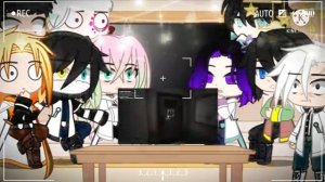 [Реакция Столпов На Гоняюсь От Лысого], Gacha Club, (Kny Ay)