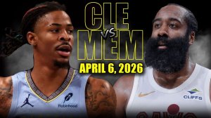 07.04.2026 | ОБЗОР МАТЧА | Мемфис Гриззлиз - Кливленд Кавальерс | Highlights