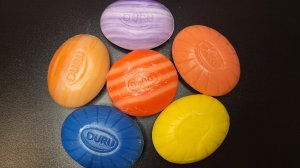 Резка мыла DURU🩷💛🤍💙🤎Cutting DURU soap🩷💛🤍💙🤎