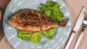 Дорадо жареная