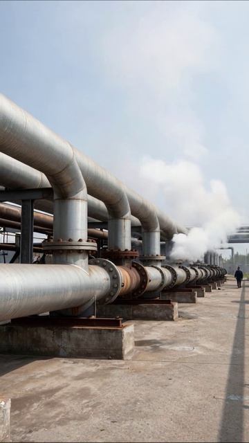 Заброшенные трубы: следы забвения #промышленность #экология #безысходность