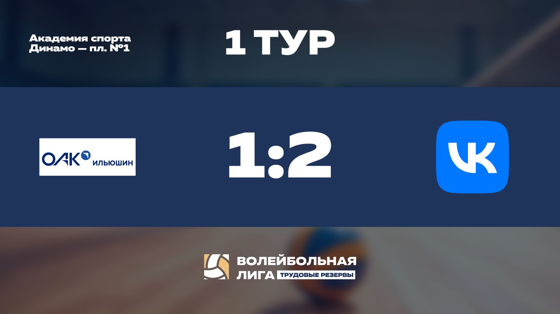 Обзор | 1 тур | ПАО «Ил» - VK