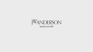 Показ мужской коллекции JW Anderson весна-лето 2018