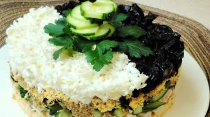 ИЗЫСКАННЫЙ КОНТРАСТ ВКУСОВ- салат,который покорит с первой ложки!