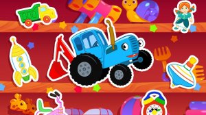 Книжка магазин | Синий трактор и Мила  Развивайки для детей