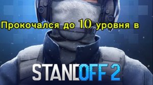Прокачался до 10 уровня в Standoff 2