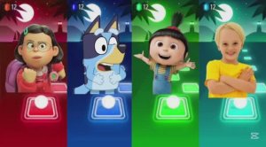 Влад и Ники против Гадкого Я 4 — Музыкальный Ритм ЭДМ