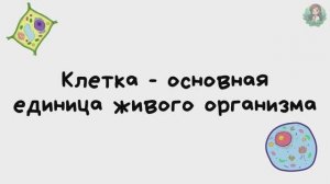 Клетка - основная единица живого организма