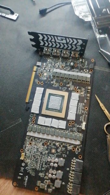 Собираем сжо впервые разбирал видюху и раскрутил много лишнего