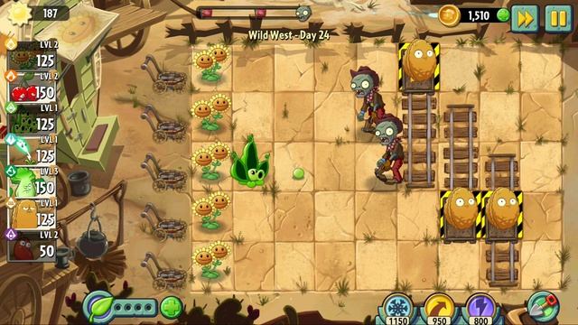 растения против зомби 2 (2 часть)