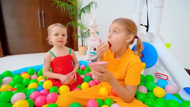 Ваня и Маня|30 тысяч пластиковых шариков| 2 часа|  На арабском| Без музыки