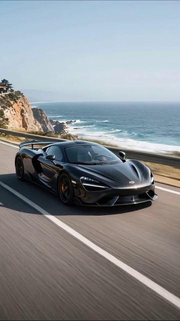 Эпическая поездка на McLaren 720S вдоль побережья #суперкар #драйв #авто