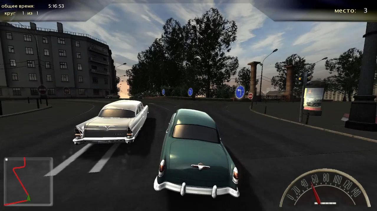Moscow Racer: Автолегенды СССР (2010) ➤ Moscow Racer: Avtolegendy SSSR ● Windows 10