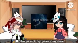 Hashiras React To Giyu Tomioka, Ft. All My Giyu Reactions, Kny-Demon Slayer, Gc