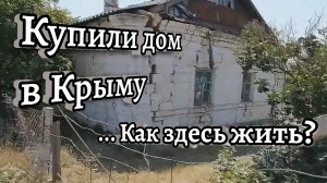 #1. Купили домик мечты. Переезд в деревню. Обзор дома и участка.