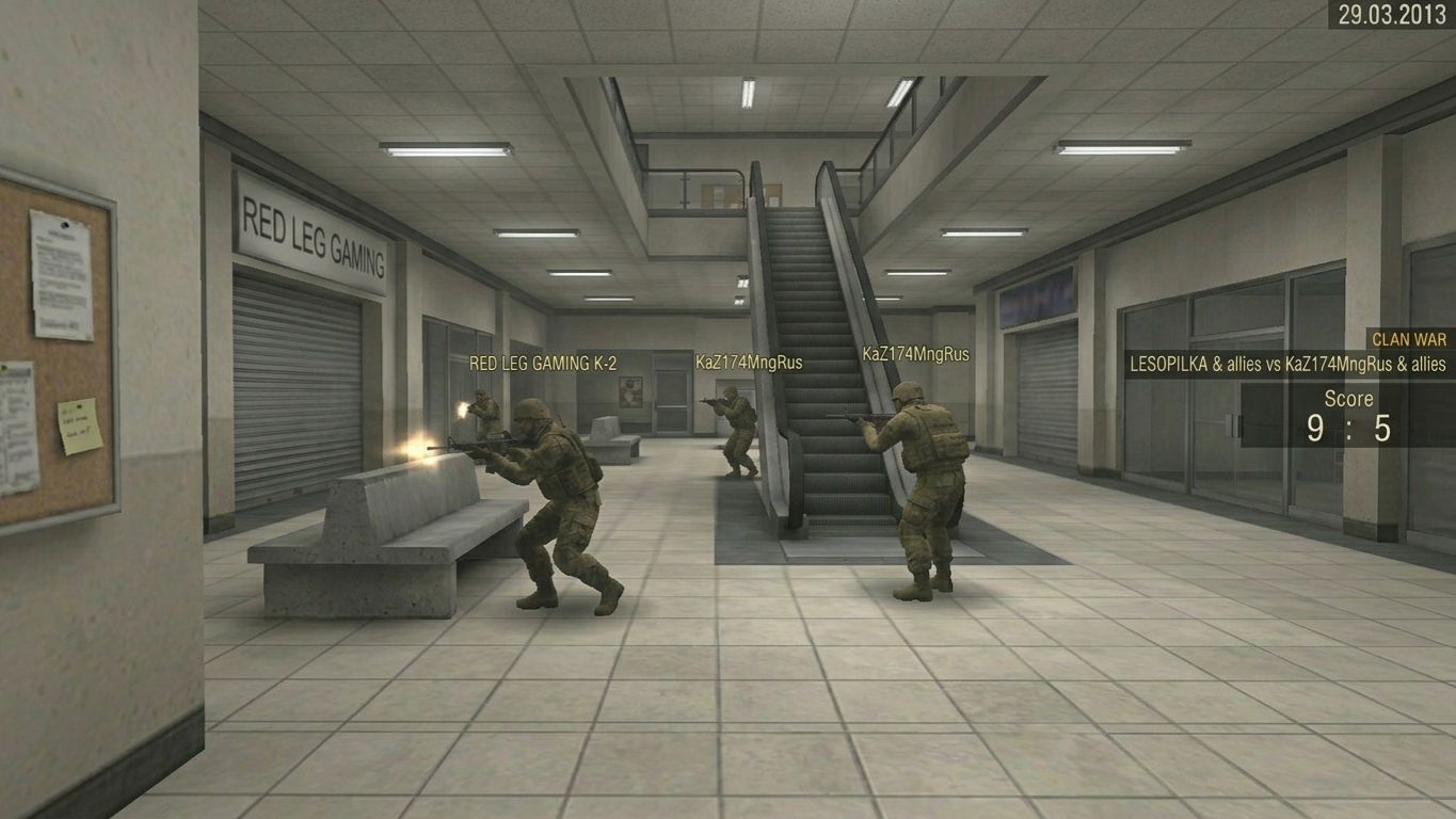 Point Blank — Клановая битва | LESOPILKA & KaZ174MngRus | Торговый центр 9:5 (2013)