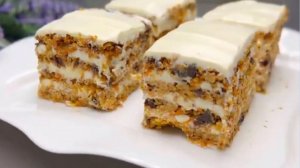 Морковный торт | Рецепт простого морковного торта в домашних условиях