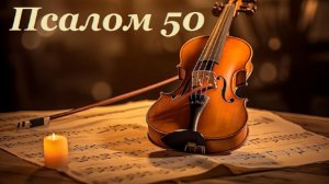 Библия. Псалом 50 с музыкальным оформлением
