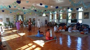 Храм Шри Шри Нитай Гаурасундары в Донецке 18 августа 2024 года