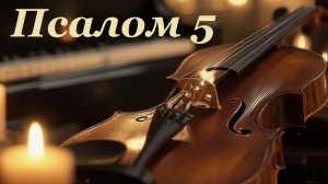 Библия. Псалом 5 с музыкальным оформлением