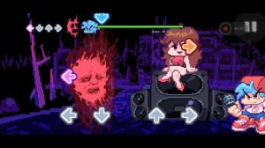 прохожу 3 песню сенпая на эксперт #фнф