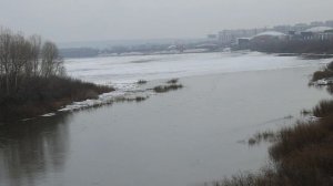 Предледоходное на Томи. На Искитимке вода поднимается.