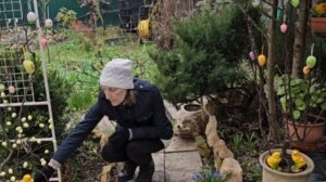 Сад к Пасхе. Делаю композиции. Цветы