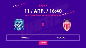ВОСТОК | Победа -:- Монако